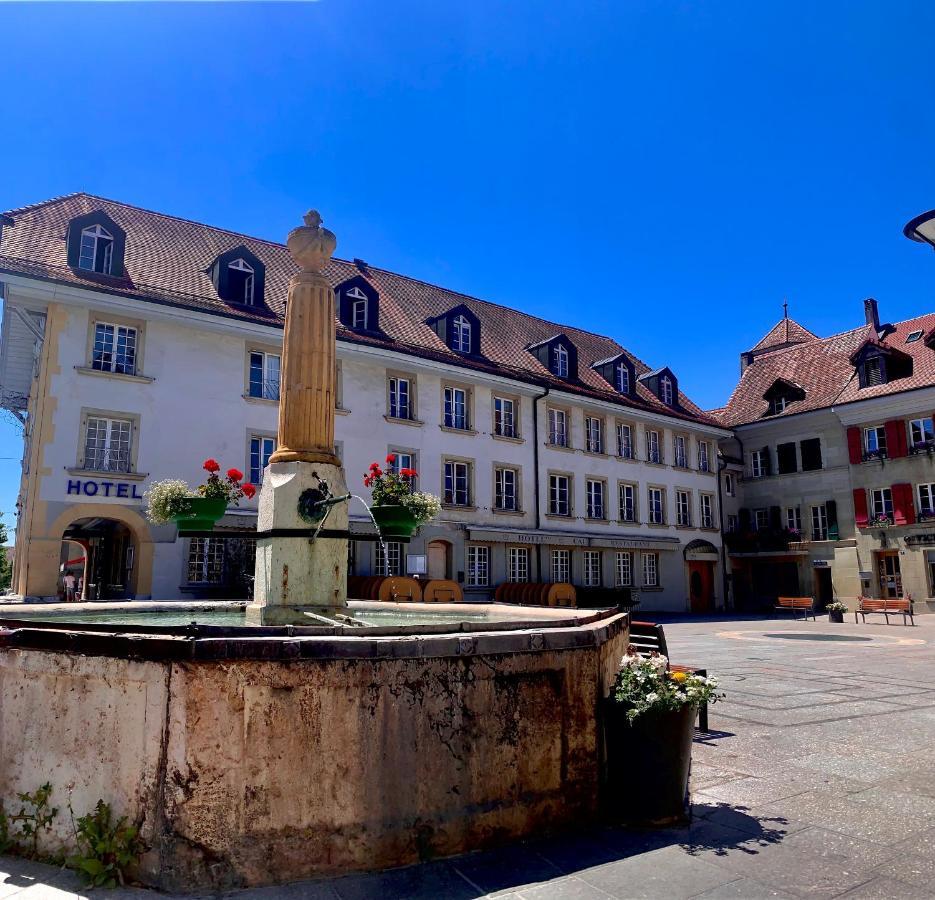 Swiss Hotel La Couronne Avenches Exterior foto